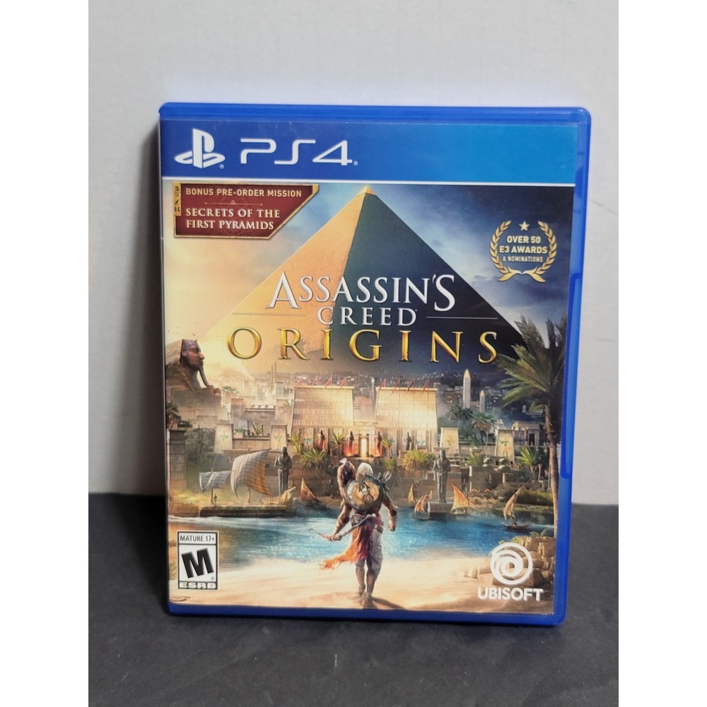 Assassins Creed Origins Sony PlayStation 4 PS4 Game CUSA05855 Ubisoft Tested